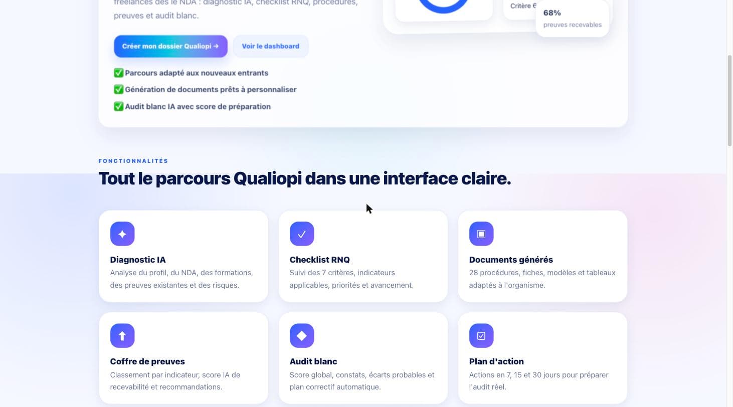 Aperçu Wapi — écran 2